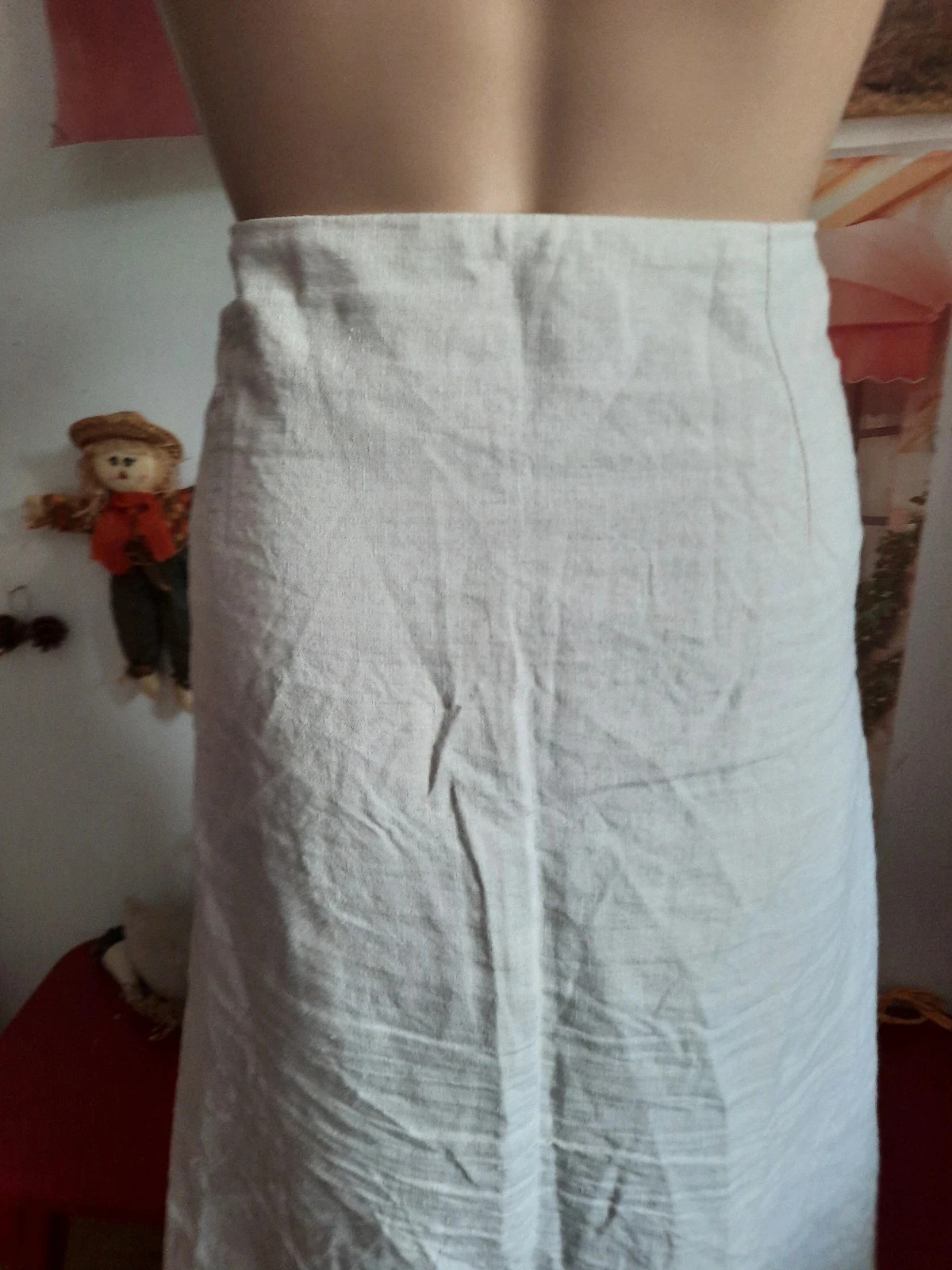 🥀Jupe en lin,femme Taille 44.Camaïeu. – photo 7